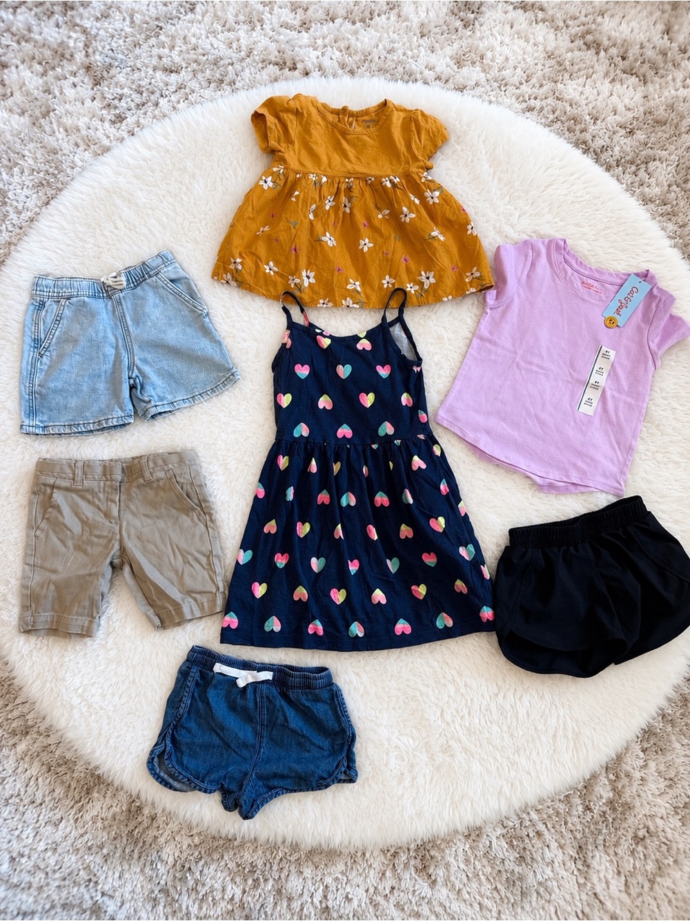 Girls Size 4 Clothing Bundle | Cat & Jack, Carter’s, Nautica & All In Motion